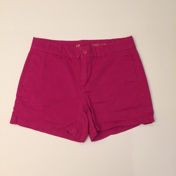 Pink khaki shorts - Picture 1 of 2